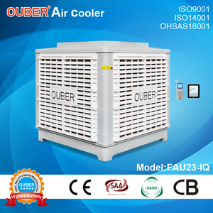 Refroidisseur d'air fixe OUBER 23000m3/h <span class=keywords><strong>Sortie</strong></span> d'air supérieure 9 pales Climatisation de cantine - Product Image 2