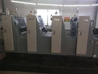 Machine d'impression offset à plat Mitsubishi pour magazines factures papiers étiquettes et cartes état utilisé