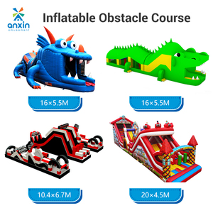 Precio de Fábrica Castillo Inflable Gigante con Tobogán Seco, Parque de Atracciones Comercial para Niños y Eventos - Product Image 6