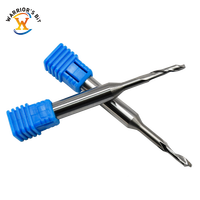 Warrior's Bit CNC Bit End Mill Tools 8mm Shank One Flûte HSS Fraise pour fenêtre de porte en alliage d'aluminium