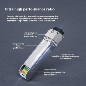 Mô-đun quang học SFP-XG-SM1270-A <span class=keywords><strong>10</strong></span> Gigabit chế độ đơn 10km chạy 1270/1330nm ddm1 cặp kết nối SC mạng 5g bổ sung wdm CWDM - Product Image 5