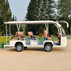 XuchangEGO 8-11 Seat Electric Sightseeing Shuttle Bus Minibus Air Conditioner <b>72V</b> 100AH <b>Battery</b> 27-35 km/h ISO9001 Certified - Product Image 4