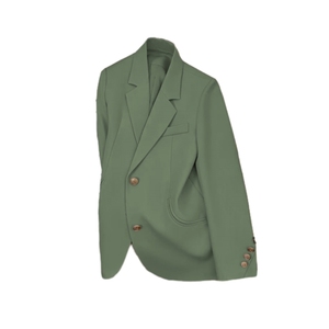 Blazer Formal para Mujer, Cierre de un Botón, Bolsillos Asimétricos, a la Moda - Product Image 5