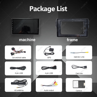 Autoradio Stéréo MP5 Android 9 Pouces 2 Din avec GPS DSP Noir Mat pour CHANGAN KUAYUEWANG X5, 1 An de Garantie, Fonction Mirror Link