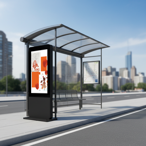 Pantalla LCD para Exteriores Resistente al Agua de 55/65/75 Pulgadas, Reproductor de Publicidad, Señalización Digital, Kiosco, Tótem - Product Image 1