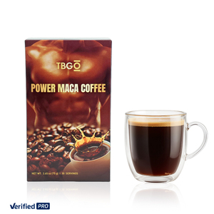 Herren Power Energy Instant Kaffee Maca Austern <span class=keywords><strong>Ginseng</strong></span> Natürliches Kräuterpulver Zuckerfrei Bitter Pulver Ausdauer-Booster Anti-Ermüdung - Product Image 4