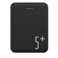 Vente en gros Banque d'alimentation portable 5000mah double USB C Mini chargeur universel mince avec batterie li-polymère Chargeur de téléphone de poche