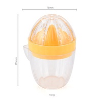 Presse-citron Orange à main presse-citron manuel presse-agrumes Portable avec tasse et passoire