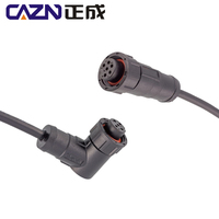 E10 mini connecteur fileté étanche 2 3 4 5 6 7 8 1012 broches connecteur plastique IP67 M10 connecteur