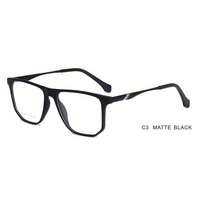 Gafas Ópticas Unisex Cuadradas de Diseño Moderno TR90 2025, Montura Haoya con Logotipo Personalizado F68601, para Todas las Formas de Rostro, Zhejiang, China