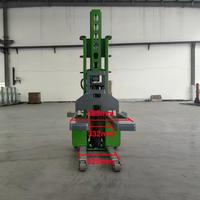 Gerbeur Électrique Auto-Portant JG 1500kg, Chariot Élévateur à Ciseaux Auto-Chargeur, Transpalette Heli 1.3m-1.6m, Équipement de Levage CE