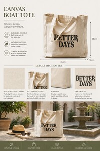 Sac fourre-tout en toile avec poche avant, grande capacité, réutilisable, en coton, pour femme, pour le shopping, les voyages, le travail, la plage, la salle de sport, au quotidien - Product Image 5