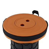 Tabourets pliables télescopiques portables Siège compact simple léger pour adultes Seniors Subway