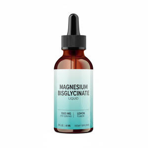 Bisglycinate de magnésium liquide pour le soutien immunitaire végétalien biologique certifié GMP sans OGM sans gluten Bisglycinate de magnésium liquide - Product Image 1