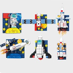 <span class=keywords><strong>Sembo</strong></span> Bausteine Solar System Set mit Ständer 8 Planeten Weltraum Lern Spielzeug Geschenk Kinder - Product Image 3