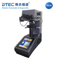 Durómetro de Microdureza Vickers con Pantalla Táctil DTEC DHV-1000DT, Tipo de Escritorio para Pruebas de Dureza de Metales, Cámara CCD y Software