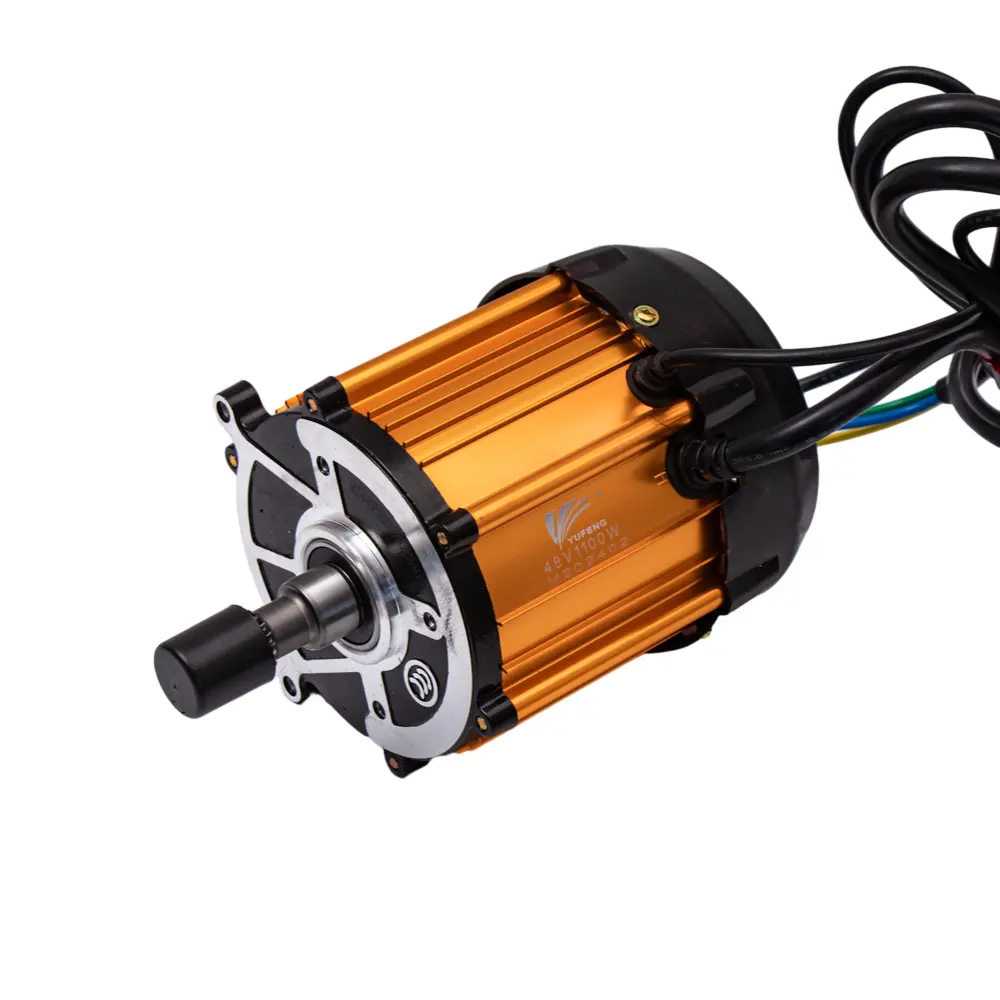 Ucuz fiyat e rikşov yedek parçaları 48V 1250W motor fırçasız sinüs dalga motor üç tekerlekli bisiklet motoru e rickshaw için