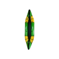 Packraft gonflable en TPU pour deux personnes, ultra-léger, personnalisable en usine, adapté aux eaux calmes, transportable en sac à dos