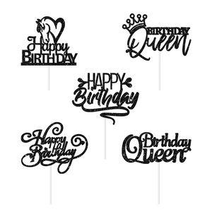 Adorno <span class=keywords><strong>de</strong></span> Pastel Personalizado con Purpurina <span class=keywords><strong>para</strong></span> <span class=keywords><strong>Cumpleaños</strong></span>, Boda, con Cualquier Texto o Números, Decoración <span class=keywords><strong>para</strong></span> Aniversario, Baby Shower - Product Image 3