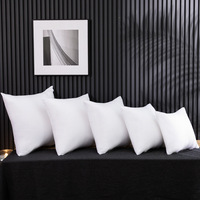 Housse de coussin carrée de luxe personnalisée pour hôtel et maison, avec fermeture éclair dissimulée, anti-allergie, écologique, pour canapé, chambre et salon