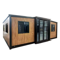 Maison préfabriquée prête à l'emploi en conteneur extensible de 20 pieds 30 pieds 40 pieds Préfabriqué à 2 4 5 chambres à coucher à vendre Maison mobile Casa Portable