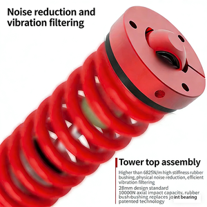 2.5-Inch Elevating Nitrogen Shock Absorbers for Cayene 957 Premium Steel Build, Professional Shock Absorption - Product Image 5