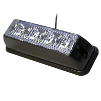 Feux de signalisation à LED avec boîtier en aluminium IP65, lentille en PC, 12V/24V DC, pour camion, excavatrice, tracteur