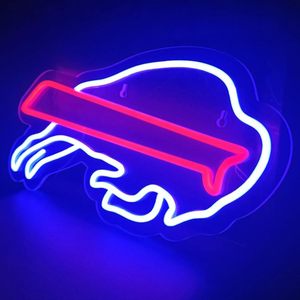 <span class=keywords><strong>LED</strong></span> squadra di calcio insegna al Neon 5V plastica decorazione da parete per uomo grotta Bar sala giochi Garage festa di compleanno di natale IP65 acrilico - Product Image 1