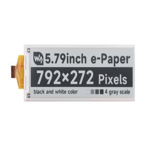 Waveshare 5,79 Zoll E-Paper (B) Rohes Display, E-Ink-Display, 792x272, Rot/Schwarz/Weiß, SPI für Raspberry <span class=keywords><strong>Pi</strong></span>/Jetson Nano - Product Image 1