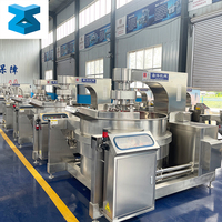 Machine de cuisson et de mélange planétaire industrielle Damatic 600L pour noix caramélisées, Ugali, Biryani, Khoya, Mawa, Halwa
