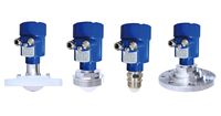 Jauge de niveau radar industrielle en acier inoxydable haute température 80 GHz, portée 120 m, précision 0,05 % - 0,1 %, sortie 4-20 mA/0-5 V pour