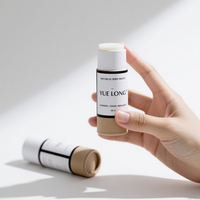 Emballage de conteneur de bâton de déodorant écologique biodégradable à bas prix Push up Tube en papier Kraft pour baume à lèvres