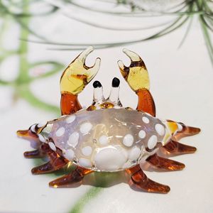 Modern klein krabben <span class=keywords><strong>aquarium</strong></span> met glas-in-lood decoratie voor visjes, decoratie voor thuis, huisaccessoires - Product Image 5