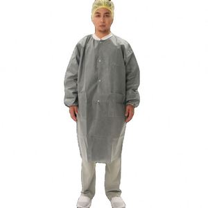 High Quality White Disposable Lab <b>Coat</b> - Product Image 6