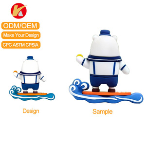 ของตกแต่งตั้งโต๊ะรูปกวาง 3 มิติ ทำจากไวนิล PVC เรซิ่น ผลิตตามแบบ ODM OEM  รูปแบบการ์ตูน  เป็นมิตรกับสิ่งแวดล้อม ของสะสม JinQi - Product Image 4
