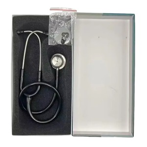 Estetoscopio de Doble Cabeza de Acero Inoxidable de Doble Propósito para Uso Médico Acústico - Product Image 1