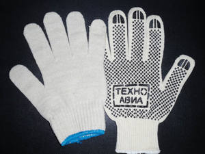 Gants de travail pour hommes en coton TC 30% (450g-1000g/doz) – Durables, respirants, sans silicone, avec manchette de sécurité personnalisable pour le travail industriel - Product Image 6