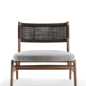 Fabrication exquise personnalisée Loisirs Hôtel Chaises <span class=keywords><strong>de</strong></span> <span class=keywords><strong>jardin</strong></span> Relax Coussin en bois Chaise longue d'extérieur - Product Image 6