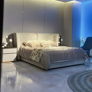 KMJ Set di Mobili per Camera da <span class=keywords><strong>Letto</strong></span> di Lusso Italiano Personalizzato di Alta Qualità, <span class=keywords><strong>Letto</strong></span> Moderno Queen o King Size - Product Image 2