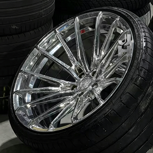ล้อฟอร์จขอบลึกโครเมียมหรูหราขนาด 18 19 20 21 22 นิ้ว สำหรับ RS6 Mercedes Gtr 5x114.3 5x120 5x112 - Product Image 3