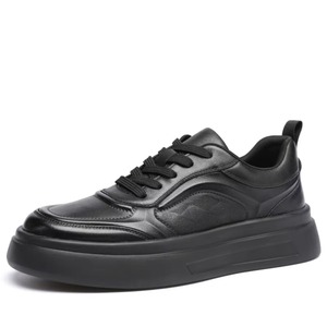 Zapatos de Skate con Plataforma y Diseño de Patchwork, Zapatos de Moda con Suela Gruesa Multicapa, Transpirables y Ventilados para Hombre - Product Image 4