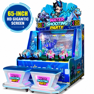Machine <span class=keywords><strong>de</strong></span> <span class=keywords><strong>jeu</strong></span> vidéo <span class=keywords><strong>de</strong></span> tir aquatique pour 4 joueurs avec écran <span class=keywords><strong>de</strong></span> 65 pouces, <span class=keywords><strong>jeu</strong></span> <span class=keywords><strong>de</strong></span> tir au pistolet à eau avec cabinet étanche - Product Image 3