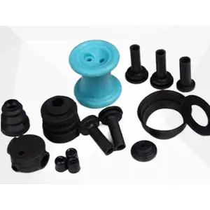 Customized Flexible Insulation Rubber Bushing Belows Dust-Proof Silicone Rubber Sleeve Automobile Rubber Sleeve