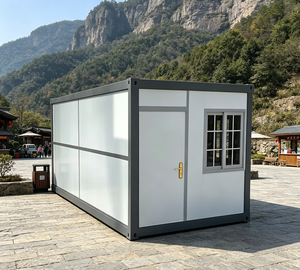 Casas Contenedor Desmontables <span class=keywords><strong>de</strong></span> 20 pies, Modernas, Portátiles, Impermeables y Transpirables, <span class=keywords><strong>de</strong></span> Ensamblaje Rápido, Tamaño Personalizado, para Oficina, Escuela y Exteriores - Product Image 2