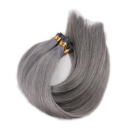 Grand stock 22 20 pouces 1gr Cuticules alignées Remy Pré-collées Extensions de cheveux humains Microlink Cheveux INDIENS Livraison rapide