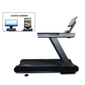 Nouveau produit 2025 miroir <span class=keywords><strong>tapis</strong></span> roulant avec grand écran haute définition 21.5 pouces HD écran Gym Fitness Equipment Running Machine - Product Image 5