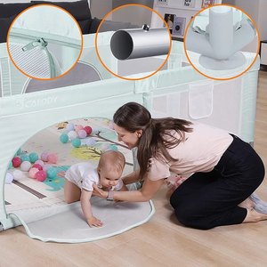 Clôture Portable <span class=keywords><strong>pour</strong></span> enfants clôture <span class=keywords><strong>de</strong></span> sécurité pliante barrières lit <span class=keywords><strong>de</strong></span> sécurité clôture <span class=keywords><strong>pour</strong></span> bébés enfants aire <span class=keywords><strong>de</strong></span> <span class=keywords><strong>jeux</strong></span> cour bébé parc - Product Image 4