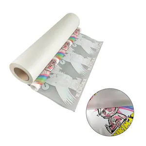 DTF Hot Peel 30cm 60cm DTF stampante single side PET Film DTF Film Roll PET Film