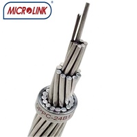 Kabel Serat Optik OPPC 48 Core G652D Tegangan Rendah 220KV OPPC OPGW untuk Menara Listrik