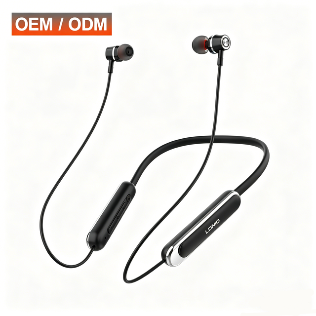 LDNIO N06 Low Latency BT 5.4 Neckband Headphones 35H Battery Life Magnetic Earbuds for Phone Call Gaming